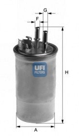 (x) YAKIT FİLTRESİ MONDEO 2.0 TDDI (11/00-08/01)
