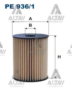 YAKIT FİLTRESİ ( MAZOT) (90*72*20 mm) CORSA C / COMBO C / ASTRA G / ASTRA H / VECTRA B / VECTRA C / OMEGA B / ZAFİRA A / ZAFİRA B / MERİVA A 98=> Y17DT-Z17DTH-X20DTL-X20DTH-Y20DTH-Y22DTR-X22DTH-Y22DTH 1.7 CDTİrn