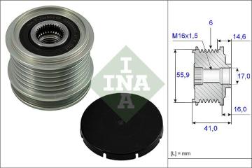Alternator Kasnagı ( Vw: Golf Iv Bora 1.9Tdı 98-05 )