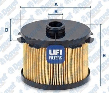 YAKIT FİLTRESİ PARTNER-P206-P306 BERLINGO-JUMPY- XSARA-SCUDO-COROLLA (00-02) 1.9D (98-) (DW8)