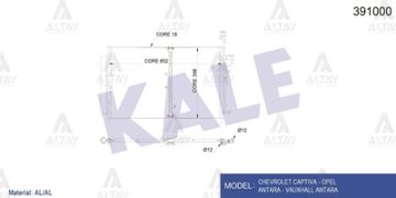 RADYATÖR KLİMA CAPTIVA 06-12 / ANTARA 06-12 2.0D