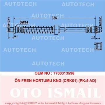 ÖN FREN HORTUMU KNG (CRK01) (PK:5 AD)