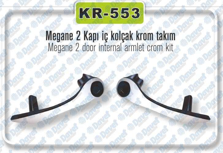 KAPI KOLCAGI ON SAG / SOL (KROM) MEGANE II (TAKIM)