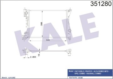 DOBLO III 10> 1.4 ALFA MITO 08> COMBO D 12> (AL/PL/BRZ) (540x388x16)