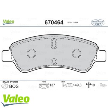 DISK FREN BALATA ON PEUGEOT 206 00>/207 06>/208 12>/307 03>/301/PARTNER II/CITROEN BERLINGO II/C2 03>/C3 02>/C4 04>