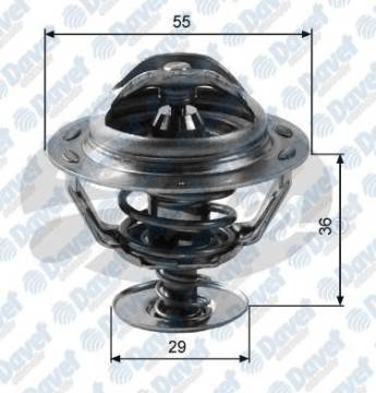 G8T TERMOSTAT (83°) PARTNER BERLINGO DUCATO SCUDO P206 P307 P406 1,9D 2,0 HDI LAGUNA ESPACE III