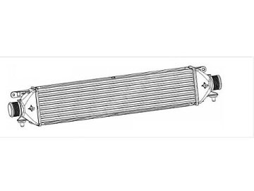 Turbo Radyatörü (Intercooler) Doblo 1.6 Mtj 09=>