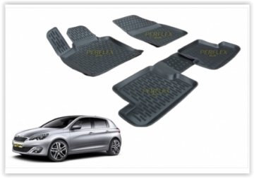 PASPAS 3D X-MAT HAVUZLU PEUGEOT 308 15=> (SİYAH)