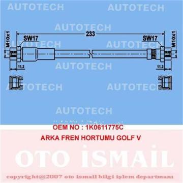 ARKA FREN HORTUMU POLO (81-94)