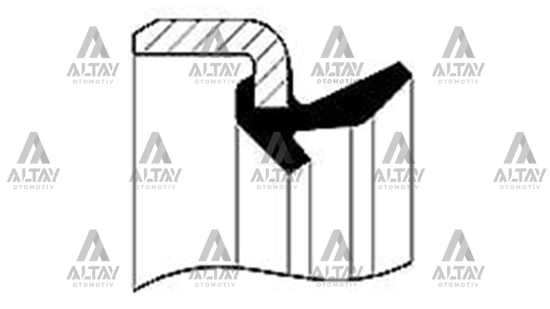 KEÇE TEKER PORYA (AKS)  RENAULT-12 48.70x58x9.10  ARKA