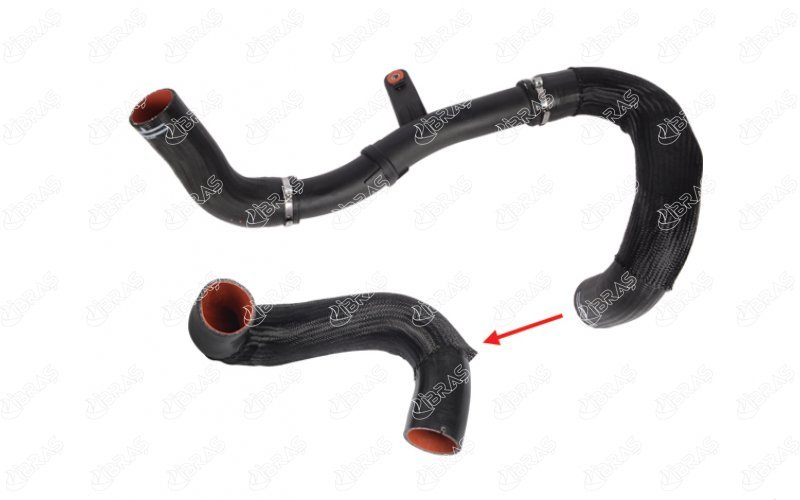 TURBO HORTUMU PLASTİK BORU HARİÇ OK İLE GÖSTERİLEN BÜYÜK HORTUM FIAT DUCATO
