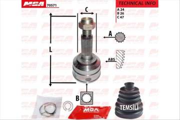 AKS KAFA DIS-(DAIHATSU: SIRION 06>11 )  (24×26×47)