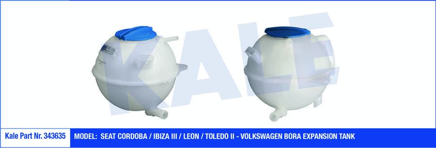 RADYATOR YEDEK SU BIDONU GOLF IV BORA A3 CORDOBA IBIZA LEON TOLEDO OCTAVIA 99>11 KAPAKLI