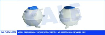 RADYATOR YEDEK SU BIDONU GOLF IV BORA A3 CORDOBA IBIZA LEON TOLEDO OCTAVIA 99>11 KAPAKLI