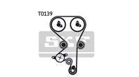 EKSANTRİK GERGİ KİTİ (162x200 ASTRA G-CORSA C-VECTRA C-MERIVA A-ZAFIRA A 1.4-1.6-1.8 16V Z16XE-Z14XE