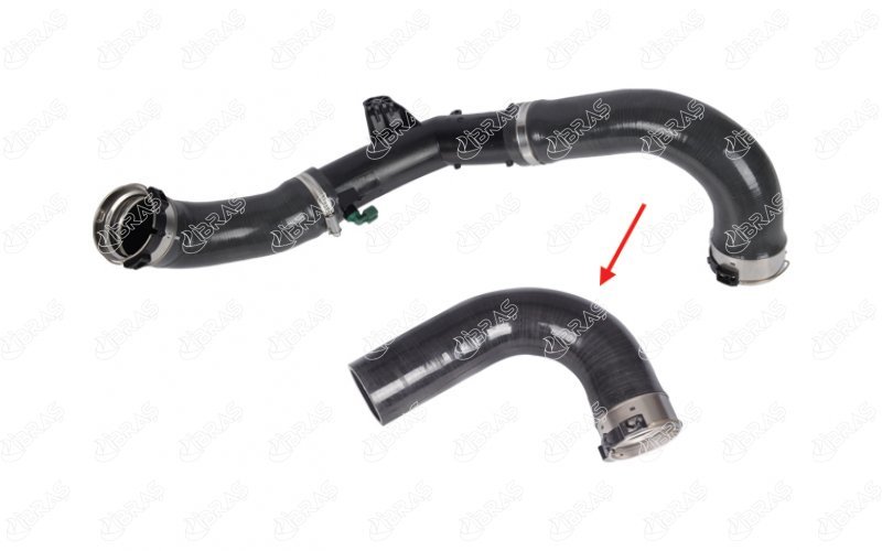 TURBO HORTUMU PLASTİK BORU HARİÇ ÖNDEN ÇEKİŞLİ ARAÇLARDA KULLANILMIŞTIR MASTER 3-MOVANO B 95519367-95524209-1446300Q2M-1446300Q2E
