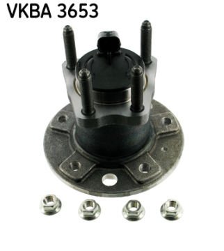 TEKER PORYASI ASTRA H 04-10 / MERIVA B 10-17 1.3CDTI-1.6i-1.7CDTI ARKA RULMANLI 5 BİJON ABSLİ