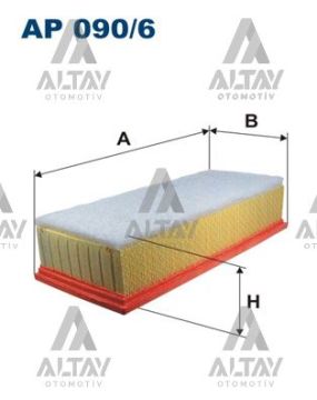 HAVA FİLTRESİ SCUDO III / EXPERT III / JUMPY III /  P807 / C8 07=> 2.0JTD-2.0 HDI