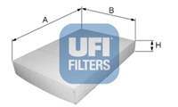 FILTRE POLEN-(TOYOTA: COROLLA 07>11/ COROLLA 13>18 / AURIS 07> /YARIS 06> /RAV4 06> / HILUX VIGO 05>15 / AVENSIS 08>18 / SUBARU :LEGACY 09>14 / OUTBACK 09>)