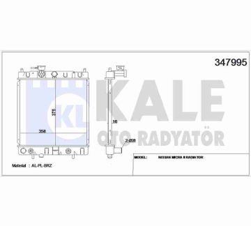 RADYATÖR SU MICRA 92-00 A-T BRAZING
