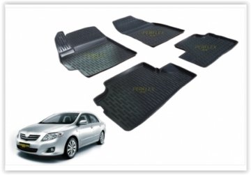 PASPAS 3D X-MAT HAVUZLU TOYOTA COROLLA (07-13) (SİYAH)