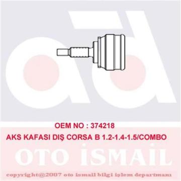 Aks Kafası Dış Corsa B 1.2I-1.2I 16V-1.4I-1.5D(93-00)-Combo 1.4-1.7 (94-01) Abs'Li (151116)