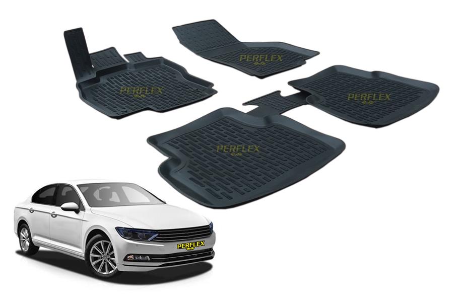 Paspas 3D X-Mat Havuzlu Volkswagen Passat B8 15=> (Bej)
