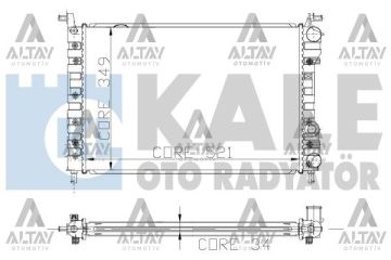 RADYATÖR SU PALIO 96-05 / SIENA 97-02 / 1.2-1.4-1.2 16V M-T 32mm MEKANİK