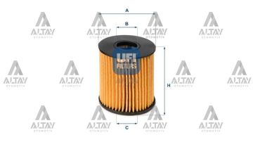YAĞ FİLTRESİ 207 / 206 / 307 / BOXER III / NEMO / BİPPER / TRANSİT V347 / FIORINO 99=> 1.4 16V-1.6 16V-2.2 TDCİ