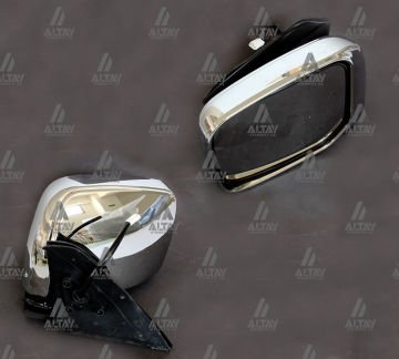 AYNA DIŞ DİKİZ L-200 02-05 ELEKTRİKLİ KROM 3 FİŞLİ SOL