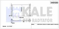 SU RADYATÖRÜ FIESTA-FUSION-MAZDA 2 (DY) 1.4 1.6 1.25 16V 02=>(MT) (AC NAC) (TAHLİYE APARATLI) (BRAZING)(500x348x22)(2S6H8005BA-2S6H8005CA-2S6H8005CB-2S6H8K161BB-2S6H8005AC-2S6H8005BB-4S6H8005CA)