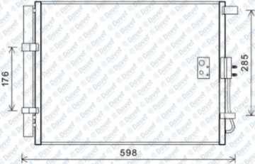 Klıma Radyatoru Komple Hyundaı I30 Kıa Ceed 2012> Elantra 2011>