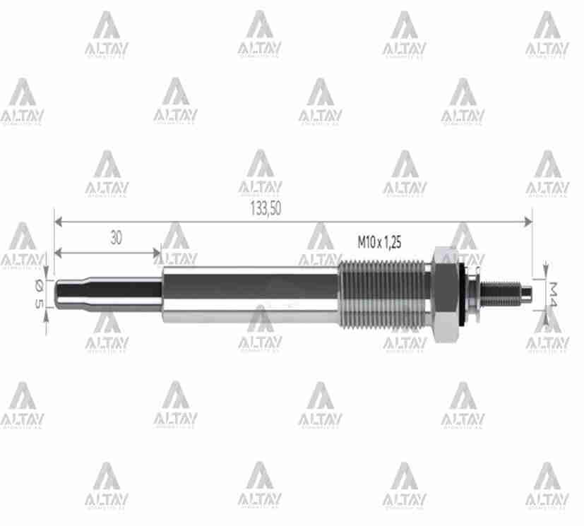 KIZDIRMA BUJİSİ (ISITMA) ACCENT 06-11 ERA / GETZ 06-11 / I-10 / I-20 / I-30 / CERATO 06=> RIO / 11V.