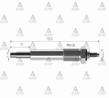 KIZDIRMA BUJİSİ (ISITMA) ACCENT 06-11 ERA / GETZ 06-11 / I-10 / I-20 / I-30 / CERATO 06=> RIO / 11V.