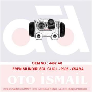 FREN SİLİNDİRİ SOL CLIO 1.1-1.2-1.4 (91-98)-P306 1.1-1.4-1.6 (93-01)-(20.64mm)