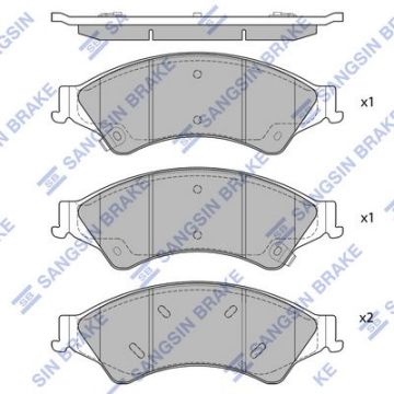 BALATA ÖN DİSK FORD RANGER11=> MAZDA BT-50 11=> (GDB2005)