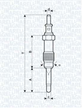 (x) KIZDIRMA BUJİSİ SPRINTER 2.9D-MB SPRINTER 312D. 412D (OM 602 MOT