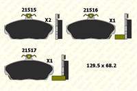 ON FREN BALATASI HONDA CIVIC 2001 2006 EURO CIVIC 1996 1999 ROVER 200 400 1996 2000 TATA TELCOLINE FREELANDER 4×4 1998 2006