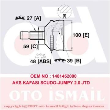 AKS KAFASI FIAT CITROEN SCUDO JUMPY 2.0JTD   ####