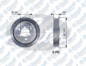 KRANK KASNAGI P206 P307 PARTNER II BERLINGO II PARTNER TEPE BERLINGO III P207 P308 C2 C3 C4 XARA II XSARA PICASSO C3 II C3 PLURIEL C4 II DS4 TU5JP4 (1,6 16V) P301 C ELYSEE EC5 MOTOR FIORINO P206 TU3A TU3AE5 OLCU: (146×44) KALINLIK: 25MM