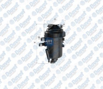 YAKIT FİLTRESİ ASTRA H 1.3CDTI-1.9CDTI-1.9CDTI 16V-VECTRA C-SIGNUM 1.9CDTI 04=> (675512520) (OE)