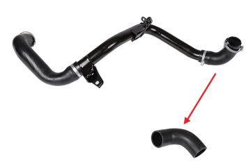 TURBO HORTUMU KÜÇÜK FOCUS CMAX (03-04) (METAL BORU HARİÇ) VOLVO S40 1.6D C30 V50
