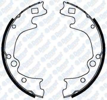 ARKA FREN BALATASI PABUCLU H100 KAMYONET 2.5D 2.5TD 04=> KIA BONGO K2500-K2700 03-> 220X56.50MM