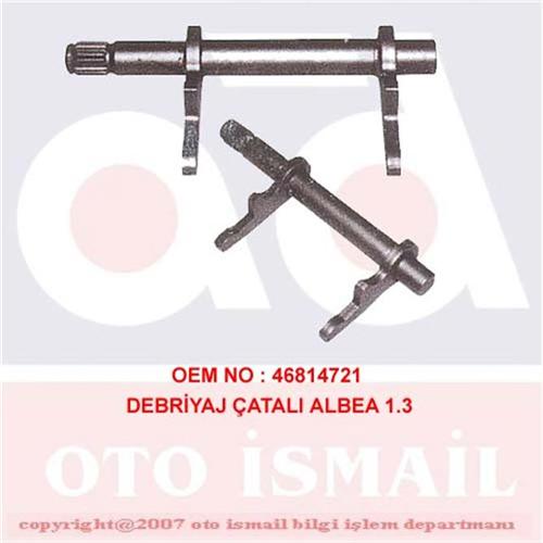 DEBRİYAJ ÇATALI PALIO-ALBEA-DOBLO-FIORINO-LINEA-GRANDE PUNTO-PUNTO EVO-MAREA-BRAVO 1.3DMTJ
