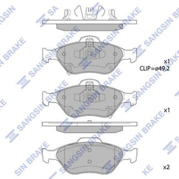 ÖN BALATA YARIS 06=> (GDB3457)