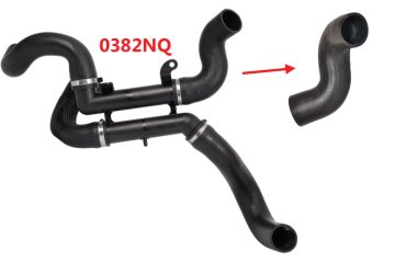 TURBO HORTUM C5 II C5 III P407 INTERCOLL RADYATORUN USTUNE GELEN (0382RX)