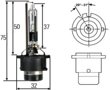 Ampül (D2R - 35W) Xenon Bm Bm