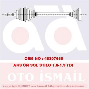 (x) AKS ÖN SOL STILO 1.8 16V-1.9 JTD 01=>