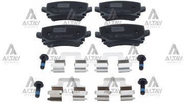 FREN BALATA CADDY III 04-15 / GOLF5 03-09 / JETTA III 05-10 / PASSAT 08-12 / PASSAT 05-08 ARKA