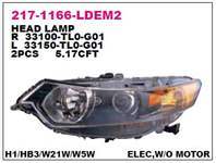 ON FAR SOL SIYAH HONDA ACCORD 08-10